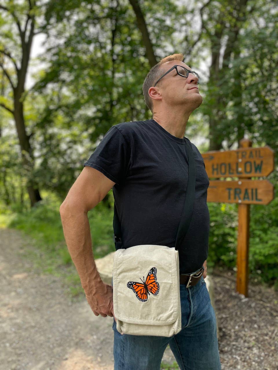 Monarch Butterfly Field Bag