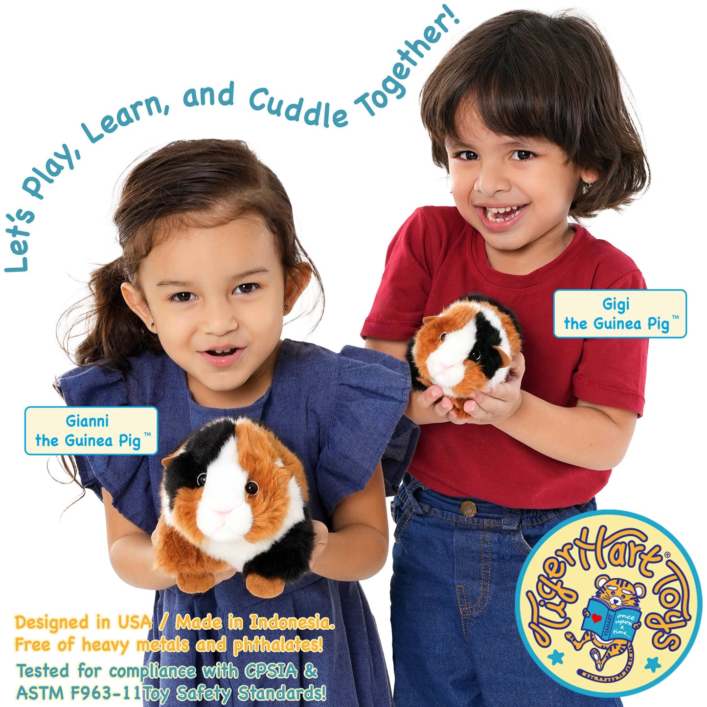 Guinea Pig | 7 Inch Stuffed Animal Plush