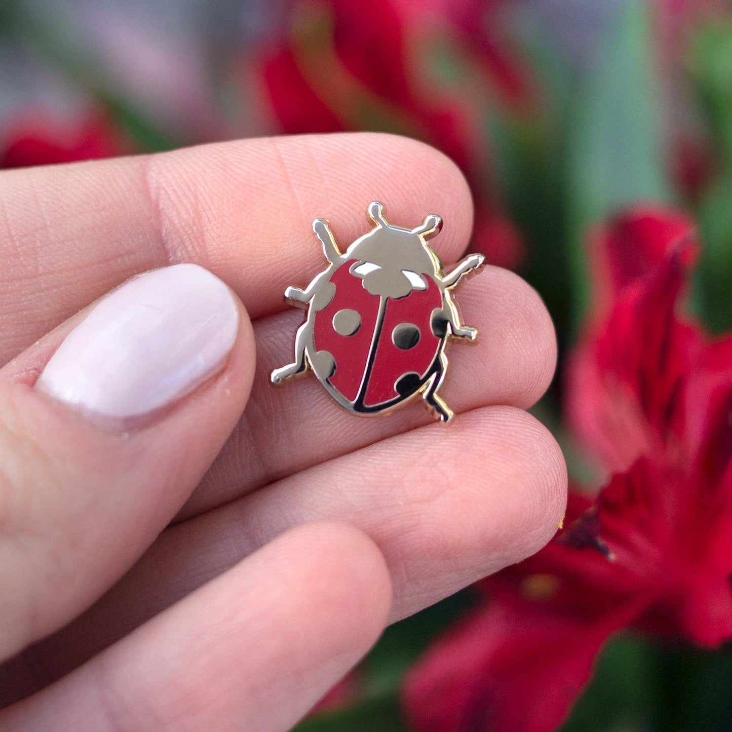 Ladybug Enamel Pin