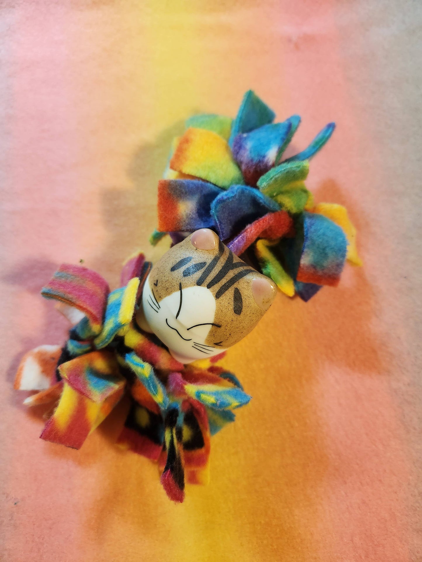 Cat Toy Pack, 1 Doughnut, 1 Cigar, 1 Small PomPom, & 1 Moppy