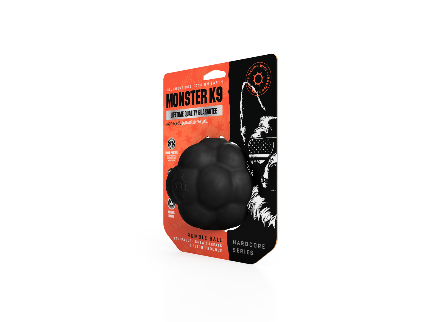 Rumble Ball For Aggressive Dog Chewers