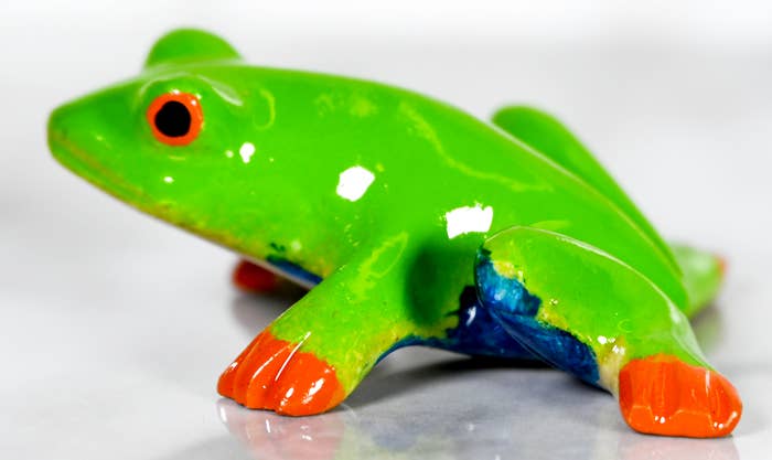 Marble Green Tree Frog 3"
