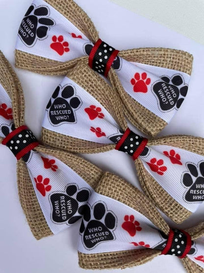 Who Rescued Who Bowtie