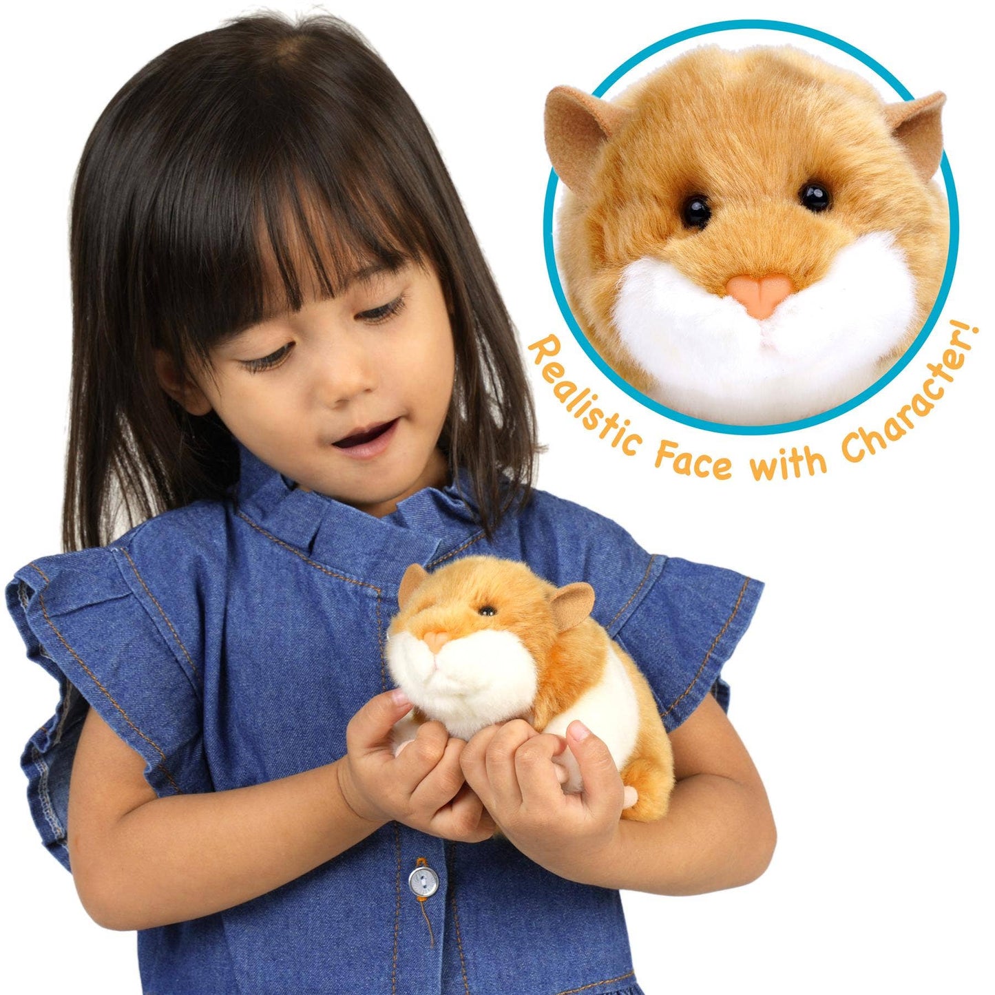 Chippy The Hamster - 6.5 Inch Stuffed Animal Plush