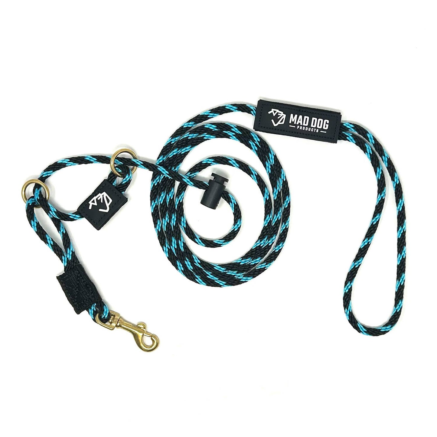 English Slip Leash / Safety Strap Combo Leash