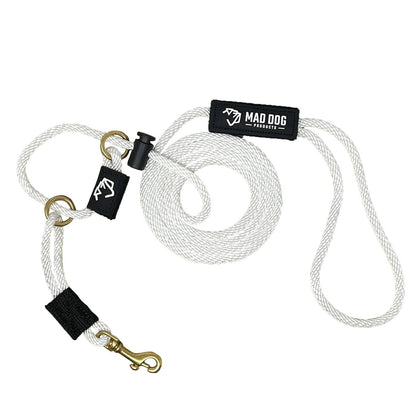 English Slip Leash / Safety Strap Combo Leash