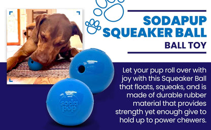 Floating Squeak Ball Chew Toy | USA Made