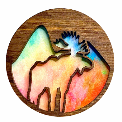 Moose air freshener vent clip