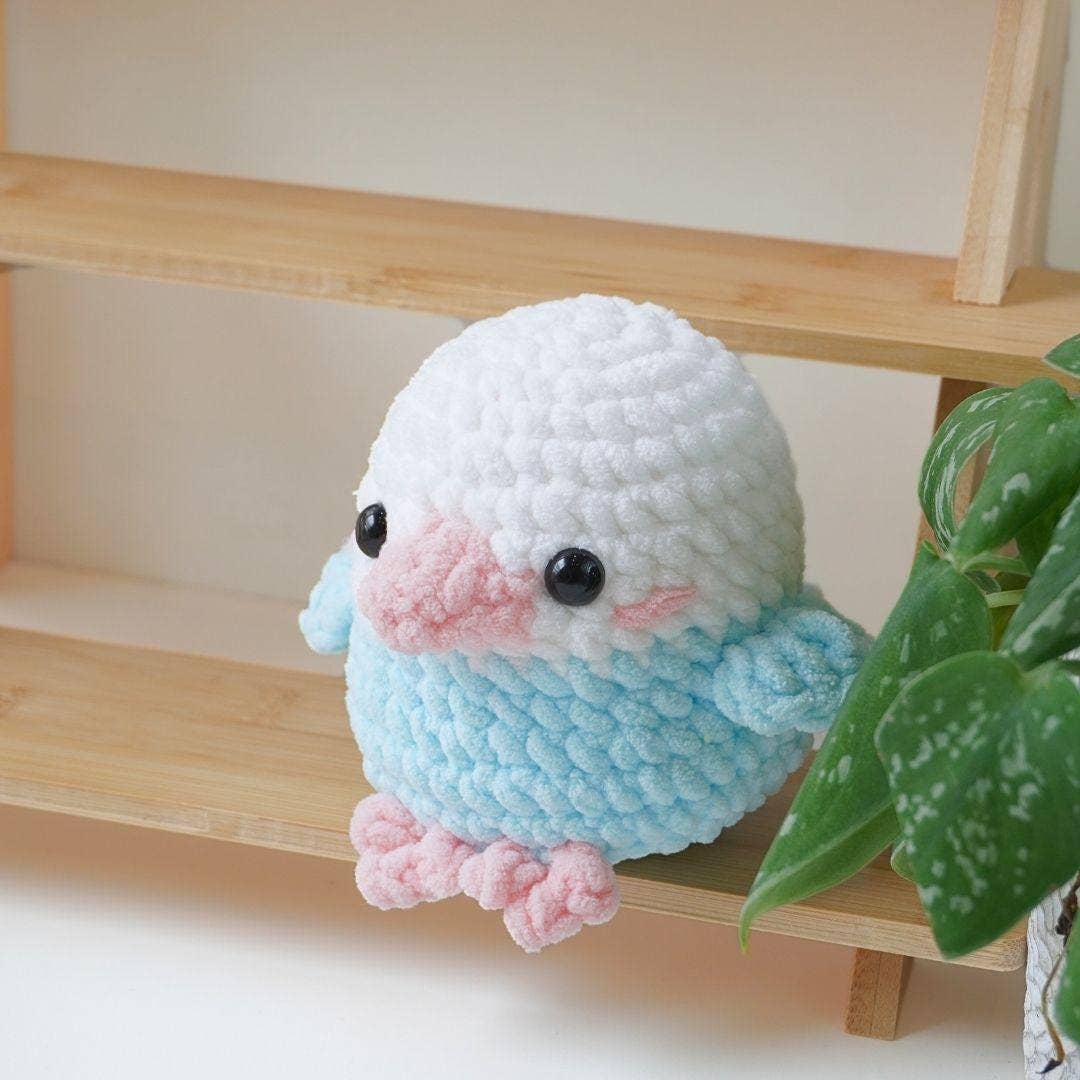 Crochet Colorful Birds, Amigurumi Chickens, Parrots, Duck...