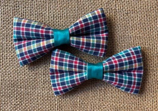 Plaid Bowtie Small Size
