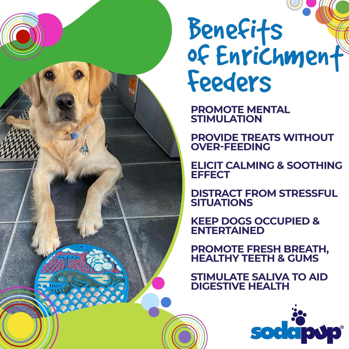 Whale Lick Mat for Dogs and Cats - with Suction Cups