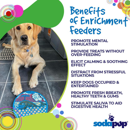 Whale Lick Mat for Dogs and Cats - with Suction Cups