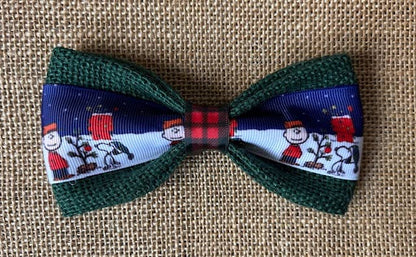 Charlie Brown & Snoopy Christmas Bowtie
