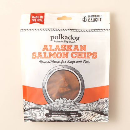 Alaskan Salmon Chips Dog Treats 2.75oz