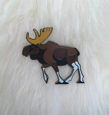Moose Hard Enamel Pin