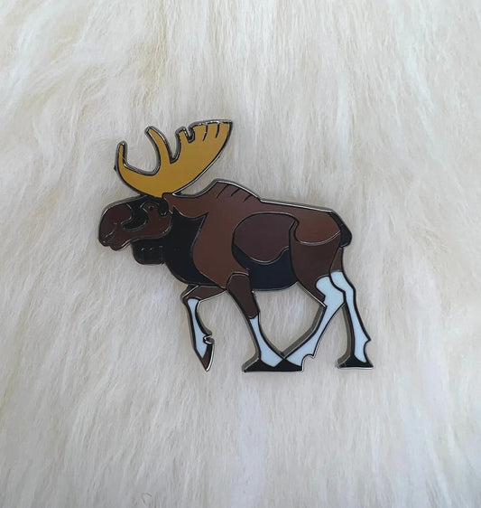 Moose Hard Enamel Pin