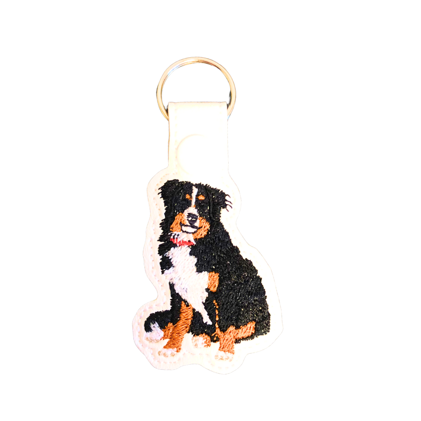 Bernese Mountain Dog Key Fob