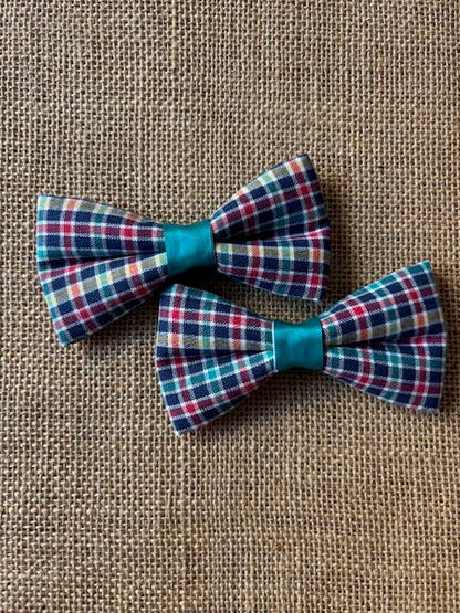 Plaid Bowtie Small Size
