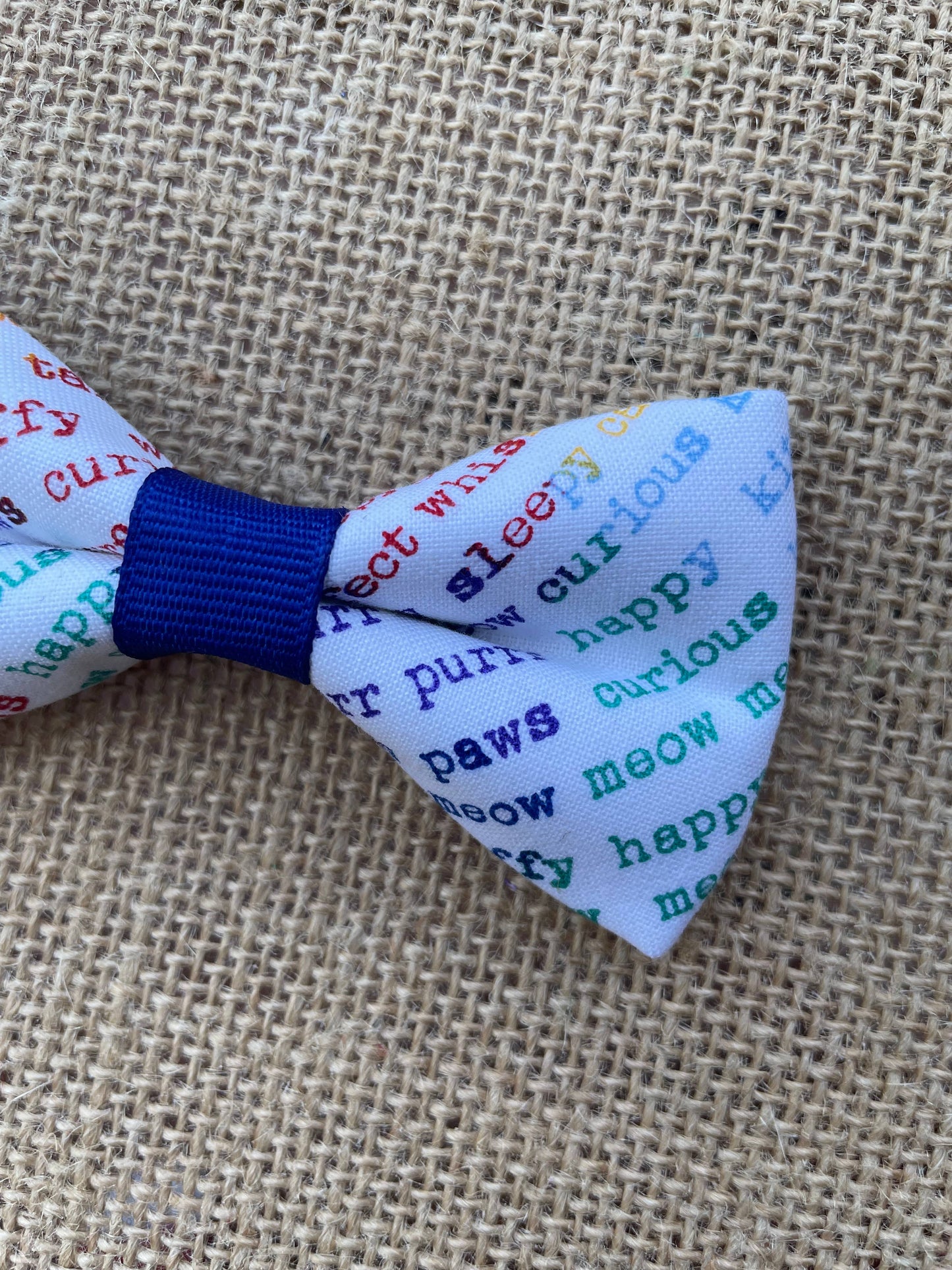 Kitty Cat Sayings Bowtie