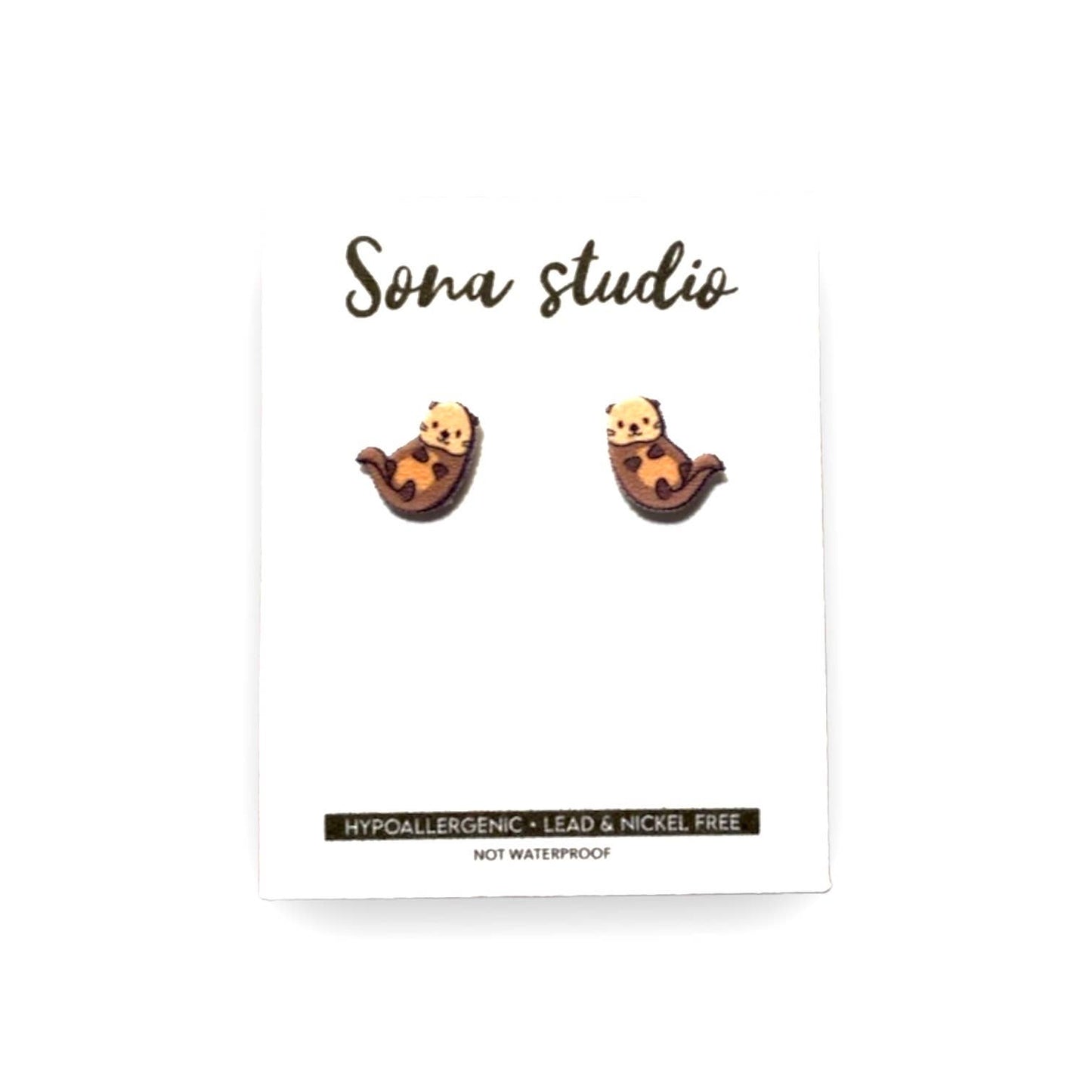 Otter Earrings