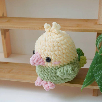 Crochet Colorful Birds, Amigurumi Chickens, Parrots, Duck...