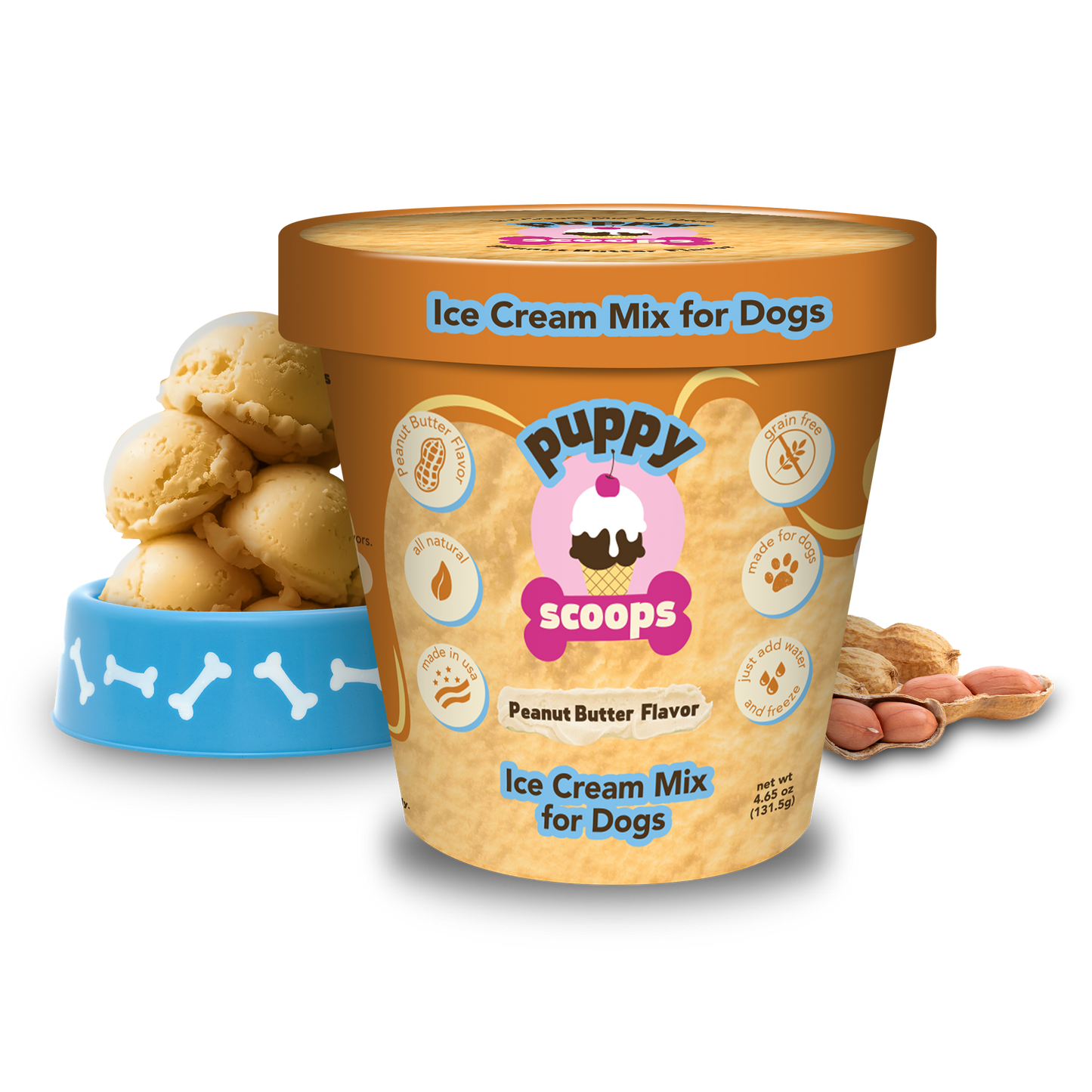 Puppy Scoops Ice Cream Mix for Dogs