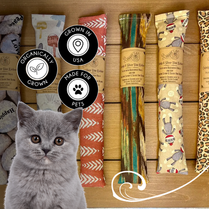 Catnip and Silver Vine Kickers Cat Toy