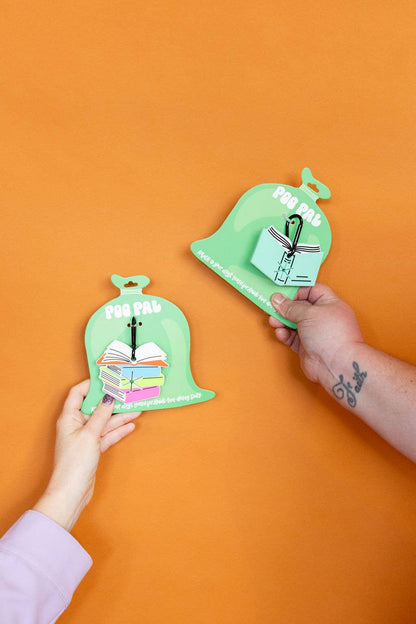 Stack of Books Poop Bag Holder