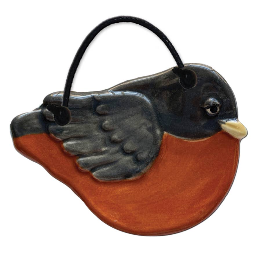 Ceramic Robin Ornament