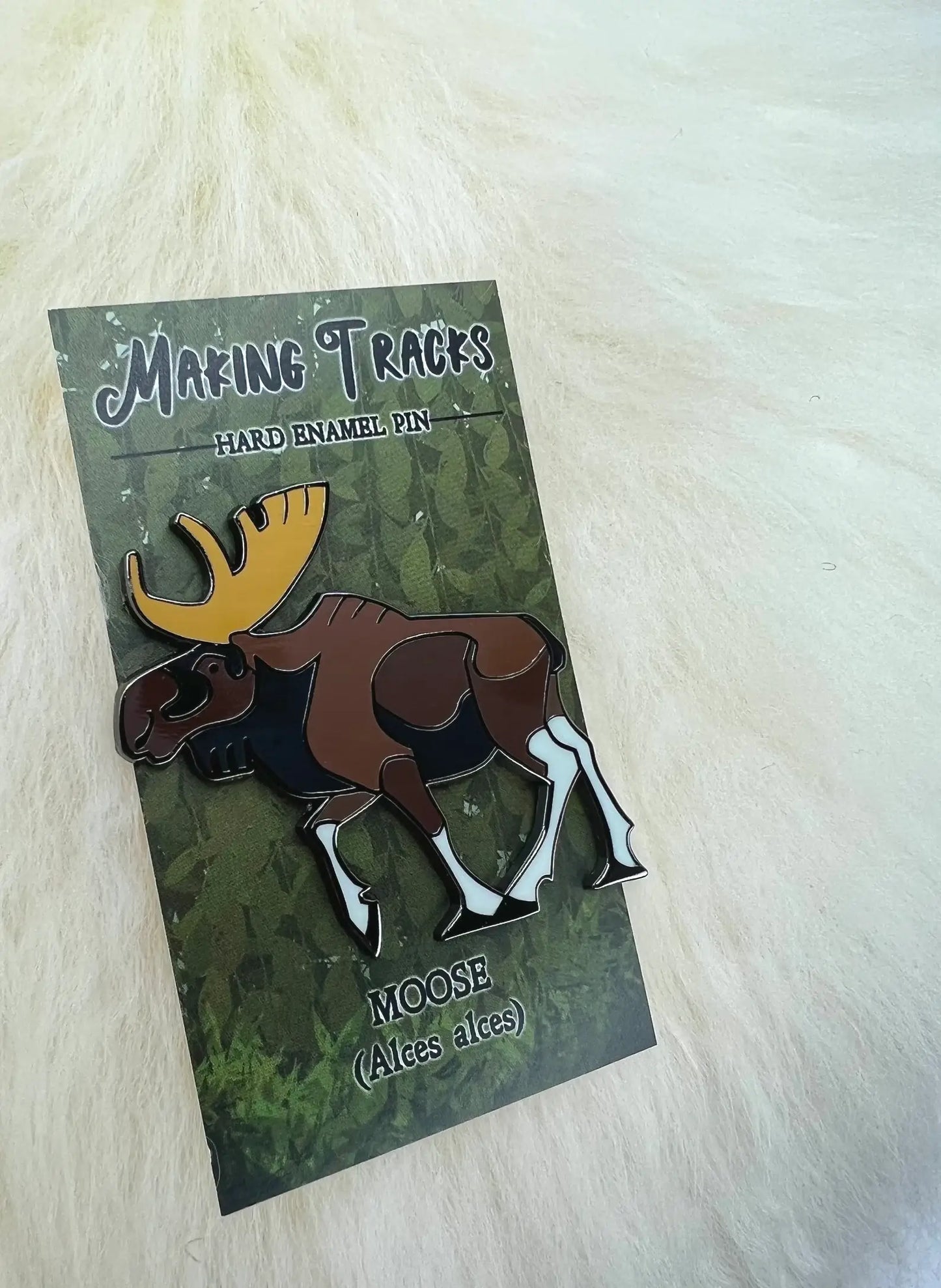 Moose Hard Enamel Pin