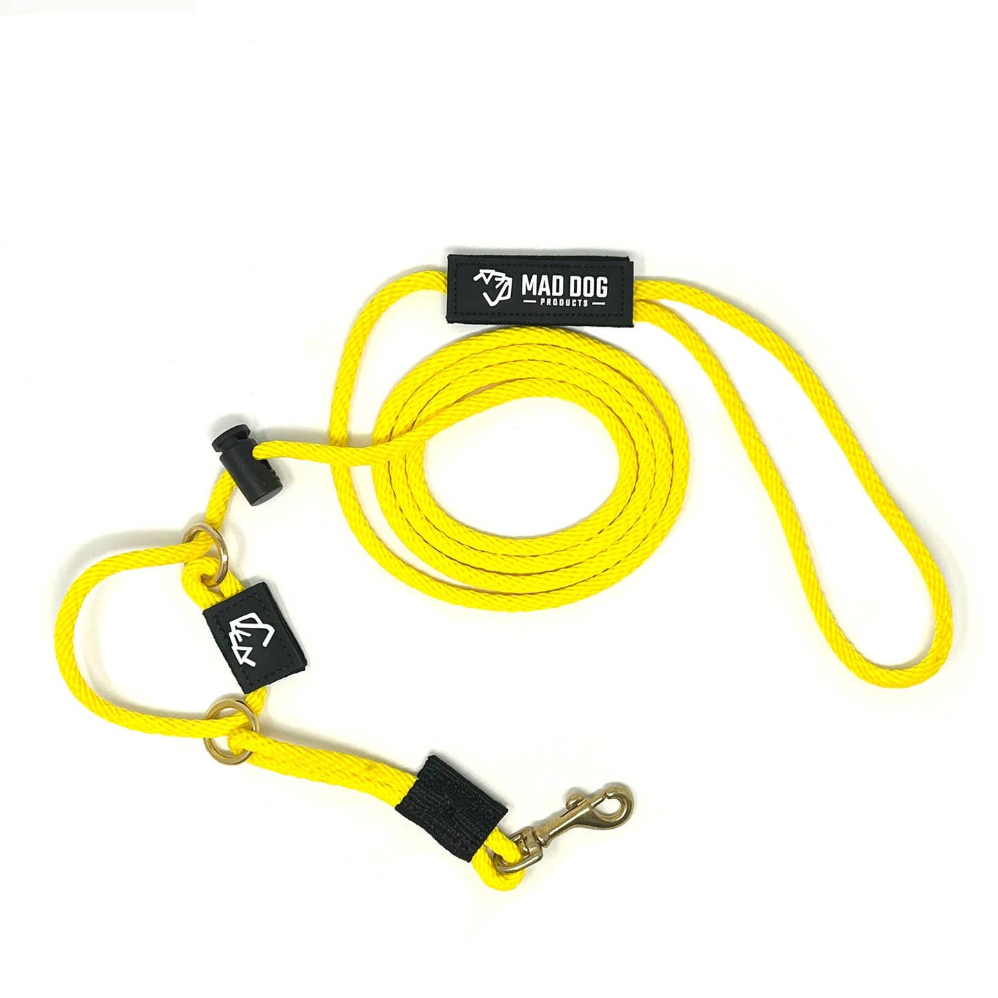 English Slip Leash / Safety Strap Combo Leash