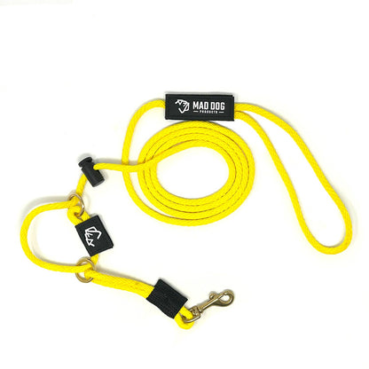 English Slip Leash / Safety Strap Combo Leash