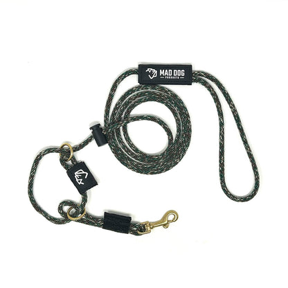 English Slip Leash / Safety Strap Combo Leash