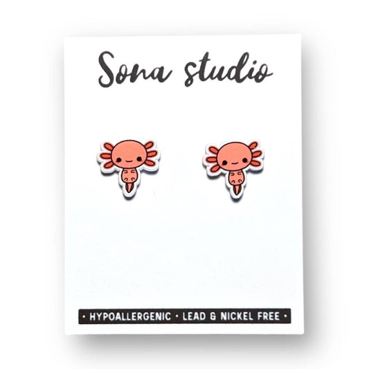 Axolotl Cutie Earrings