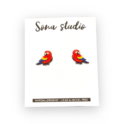 Parrot Earrings