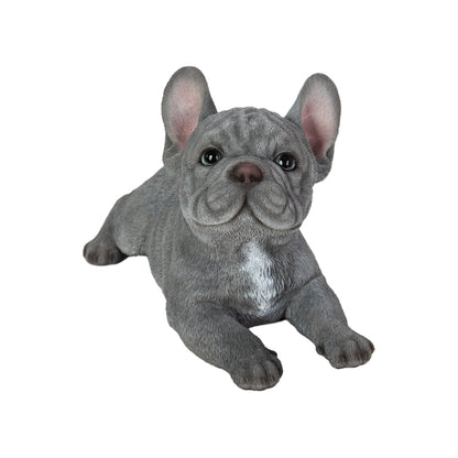 Lying French Bulldog Figurine