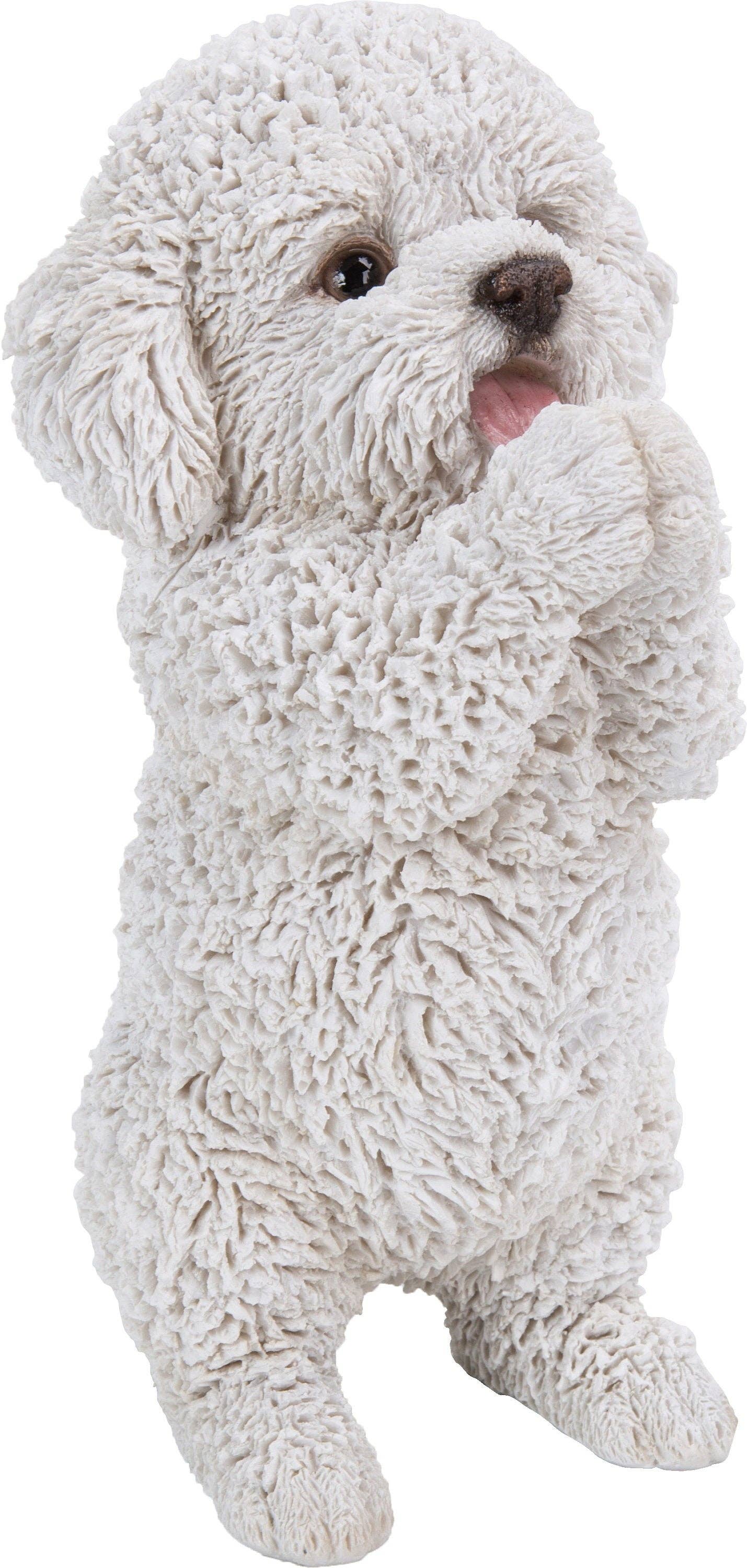 Poodle Puppy Playing Statue