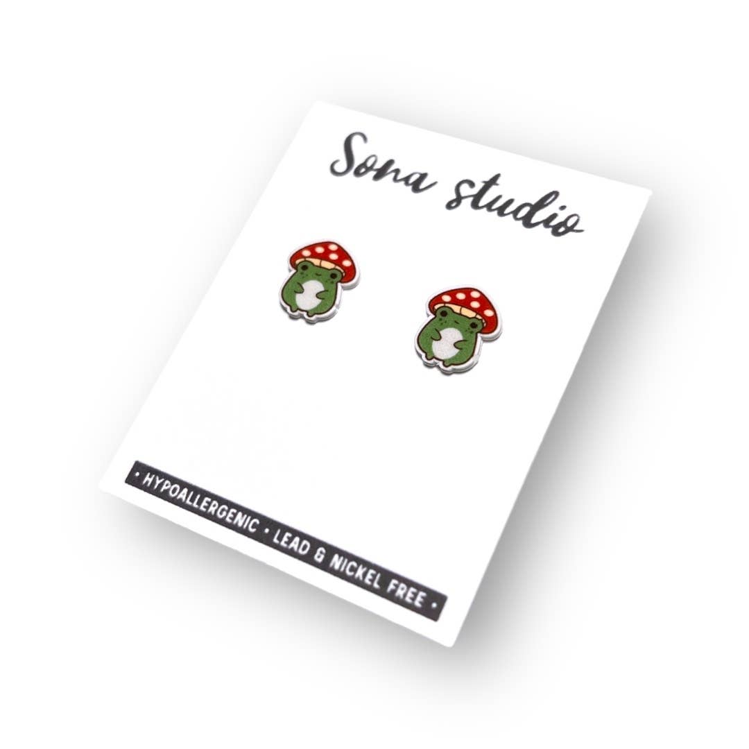 Toadlly Cute Earrings