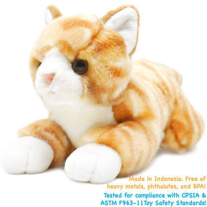 Plush Orange Tabby Cat | 10 Inch Stuffed Animal