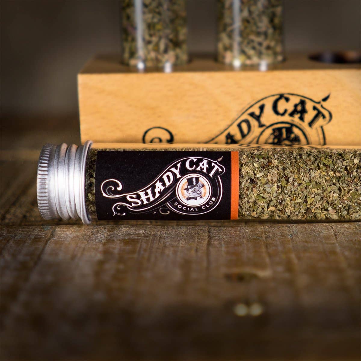 Organic Catnip & Silver Vine Blend Tube .20 oz