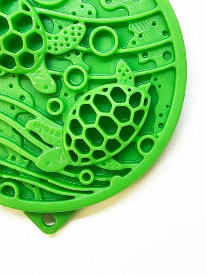 Water Nylon eCoin Durable Enrichment Snacking Tray for Dogs Lick Mat Alternative