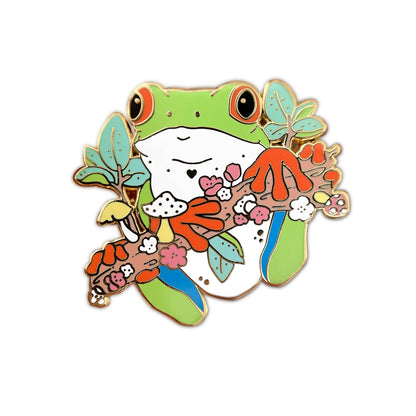 Tree Frog Enamel Pin