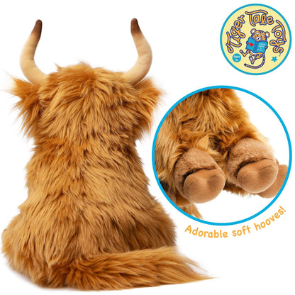 Henley The Highland Cow Stuffed Animal Plush