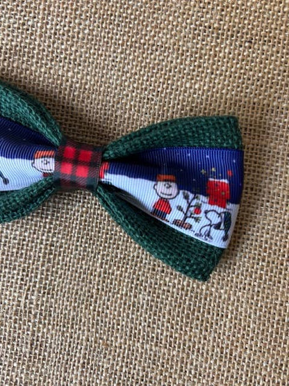 Charlie Brown & Snoopy Christmas Bowtie