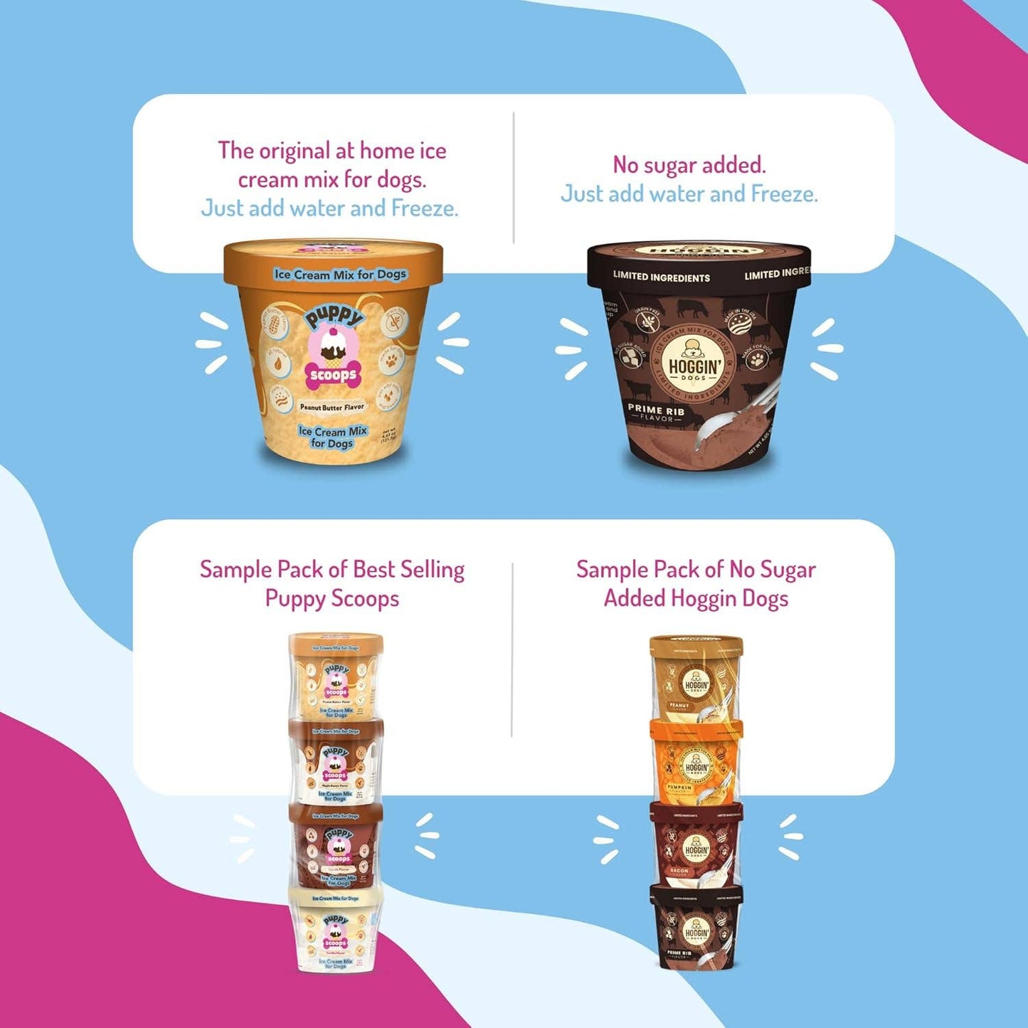 Puppy Scoops Ice Cream Mix for Dogs