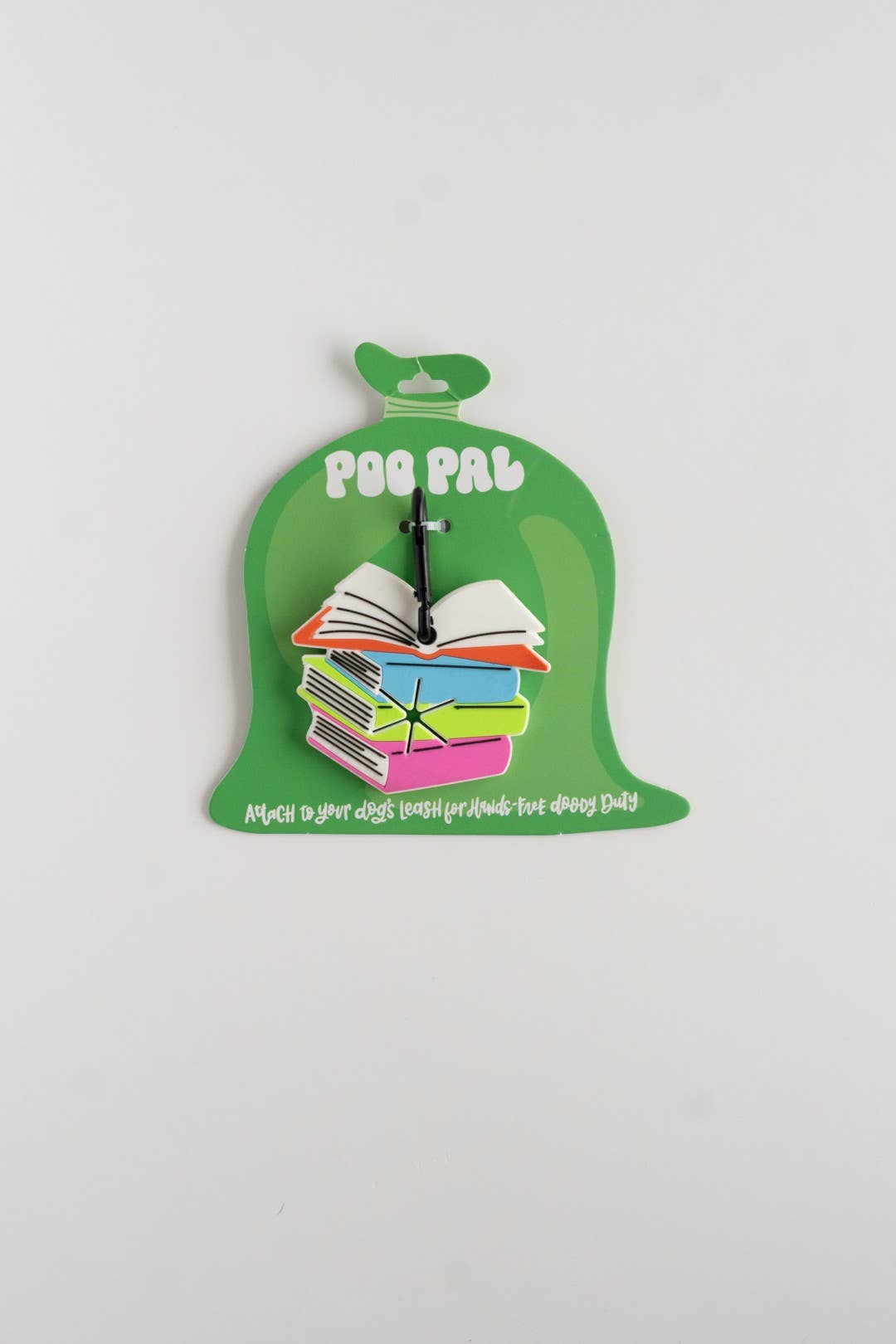 Stack of Books Poop Bag Holder