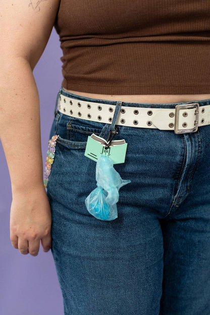 Book-Themed Dog Poop Bag Leash Holder