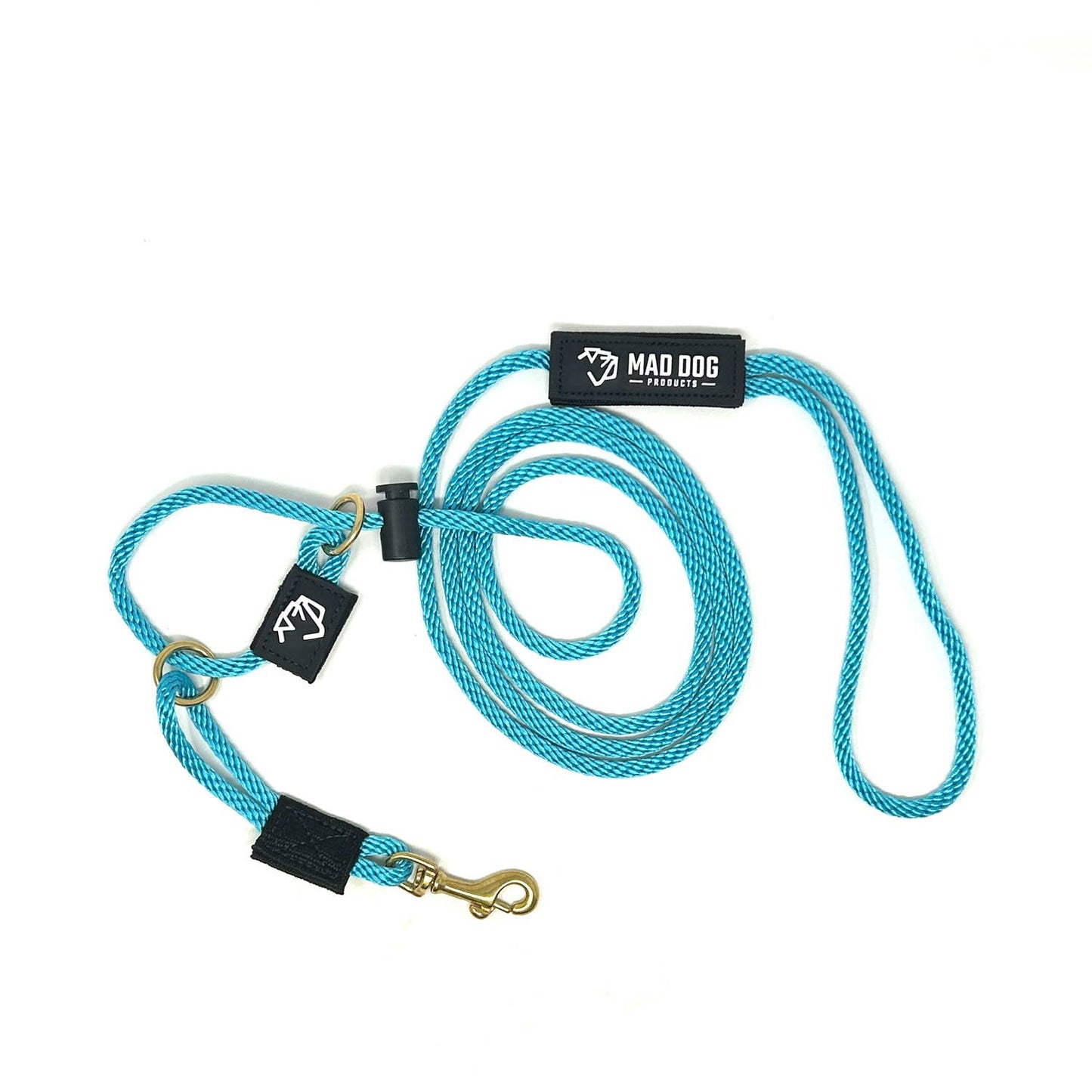 English Slip Leash / Safety Strap Combo Leash