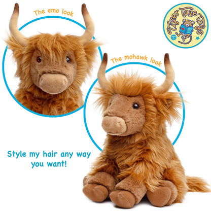 Henley The Highland Cow Stuffed Animal Plush