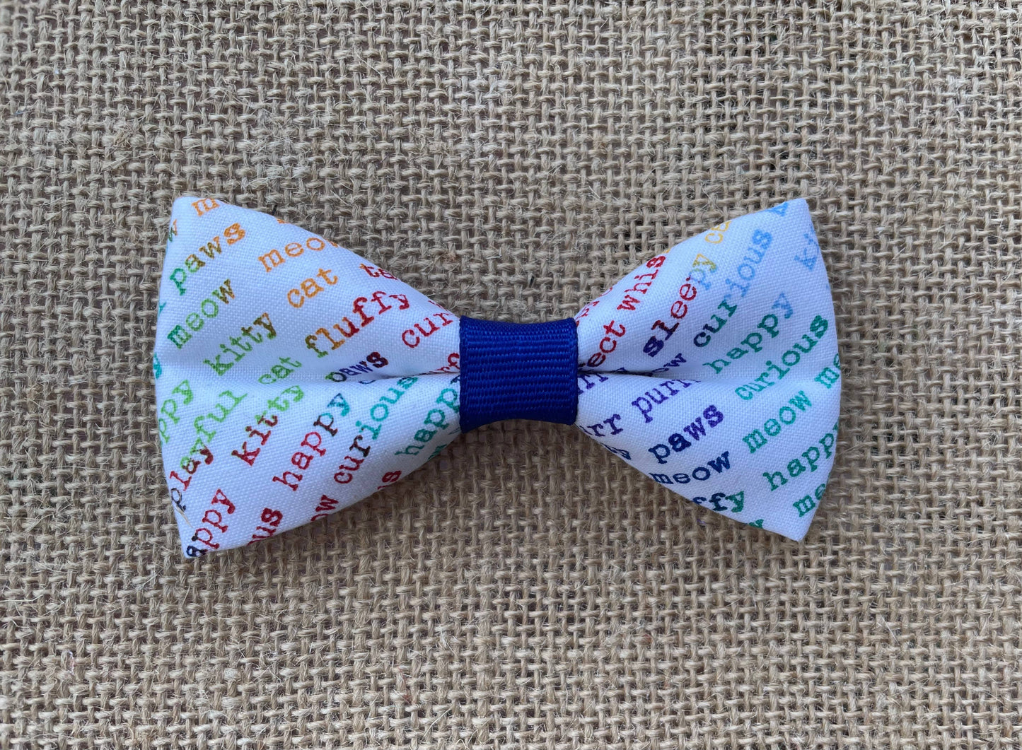 Kitty Cat Sayings Bowtie